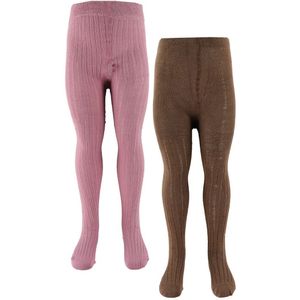 Minymo Panty's - 2-pack - Rib - Orchid Haze - Minymo - 104/110 - Panty's