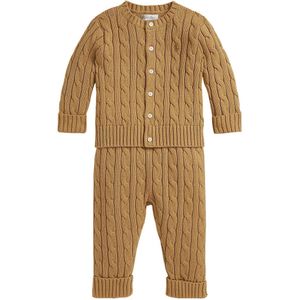 Polo Ralph Lauren Set - Cardigan/Broek - Gebreid - Classic+ Came - Polo Ralph Lauren - 1 jaar (80) - Cardigan