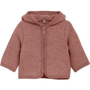 Huttelihut Fleece Jas - Wolvlies - Burlwood m. Oren - Huttelihut - 68 - Fleece Jassen