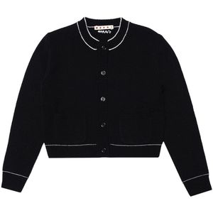 Marni Cardigan - Wol - Zwart - Marni - 10 jaar (140) - Cardigan