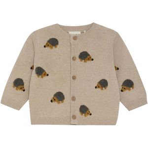 Minymo Cardigan Breien - Beige Melange - Minymo - 56 - Cardigan