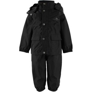 Ver de Terre Regenkleding m. Bretellen - PE - Zwart - Ver de Terre - 1 jaar (80) - Regenkleding
