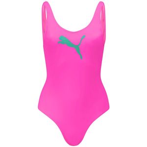 Puma Zwempak - UV50+ - Fluorescerend Roze - Puma - S - Small - Badmode