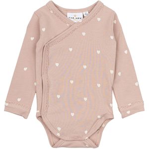 The New Siblings Wikkelromper l/s - TnsbNova - Adobe Rose - The New - 74 - Romper L/S