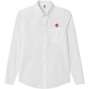 Wood Wood Overhemd - Tod-shirt - Bright White - Wood Wood - XS - Xtra Small - Overhemd