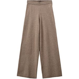 Sofie Schnoor Broek - Wol - Gebreid - Vulasy - Deer Melange - Sofie Schnoor - 8 jaar (128) - Broeken - Katoen