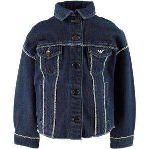 Emporio Armani Jas - Donker Denim - Emporio Armani - 6 jaar (116) - Spijkerjas