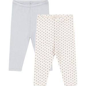 Fanga Fontana Broek - Modaal - Bello - 2-pack - Punto Blu - Fanga Fontana - 0-1 mnd - Broeken - Katoen
