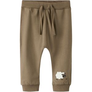 Name It Broek - NbmVobbi - Walnoot/Schap - Name It - 1½ jaar (86) - Broeken - Katoen