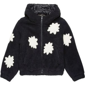 Marni Fleece Jas - Zwart m. Wit - Marni - 10 jaar (140) - Fleece Jassen