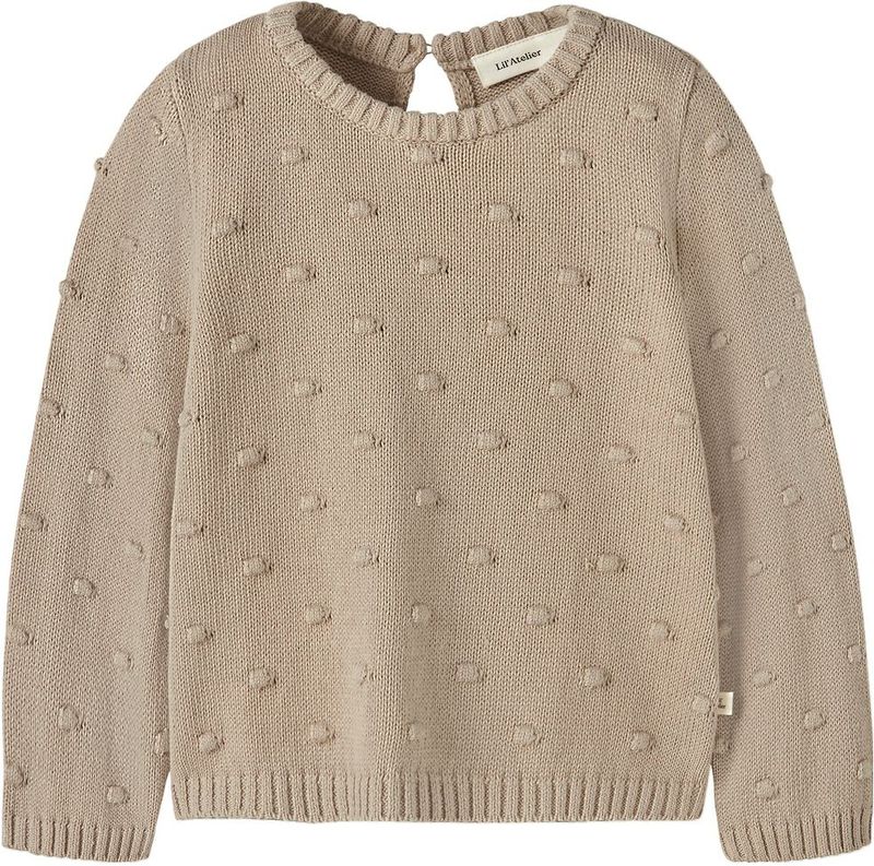 Lil' Atelier - NmnGable - Blouse - Gebreid - Oxford Tan