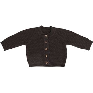 Smallstuff Cardigan - Wol - Bruin - Smallstuff - 56/62 - Cardigan