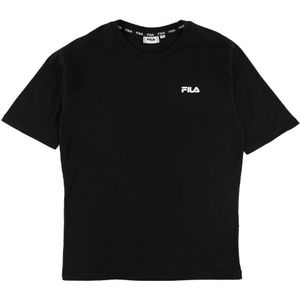 Fila T-Shirt - Onbehandeld - Zwart m. Logo - Fila - 16-18 jaar (176-188) - T-Shirts