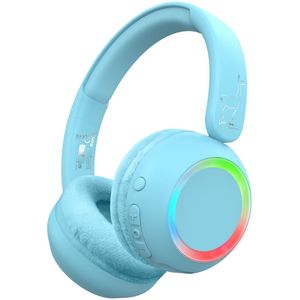 Lalarma Koptelefoon m. Licht - Draadloos - 85db - Blauw - Lalarma - OneSize - Koptelefoon