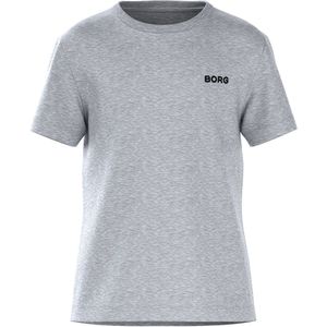 Björn Borg T-Shirt - Kasteel Essential - Grijs - Björn Borg - 5-6 jaar (110-116) - T-Shirts