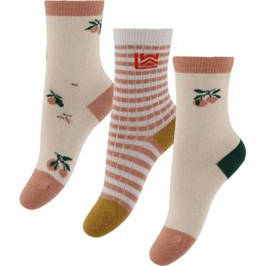 Liewood Sokken - 3-pack - Silas - Peach Sea Shell Mix - Liewood - 17/18 - Sokken