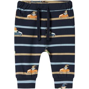 Name It Broek - NbmVroels - Navy Blazer/Animals In Cars - Name It - 68 - Broeken - Katoen