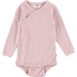 Joha Wikkelromper l/s - Rib - Dusty Roze - Joha - 50 - Romper L/S