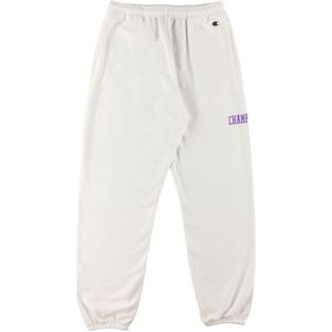 Champion Fashion Joggingbroek - elastische manchet - Wit - Champion - L - Large - Joggingbroek