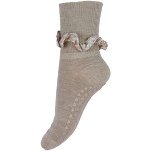 GoBabyGo Sokken - Anti-Slip - Bamboe/Liberty - Zand - GoBabyGo - 27/30 - Sokken