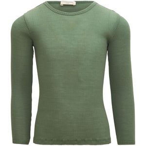 Minimalisma Blouse - Atlantische Oceaan - Wol - Groen - Minimalisma - 8-10 jaar (128-140) - Shirts