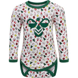 Hummel Romper l/s - HmlElf - Marshmallow - Hummel - 68 - Romper L/S