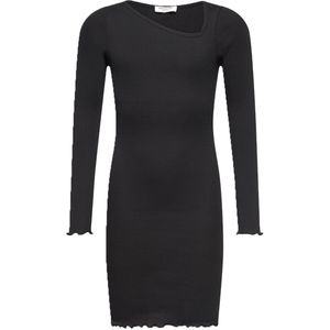 Rosemunde Jurk - Rib - Zwart - Rosemunde - 8 jaar (128) - Jurk