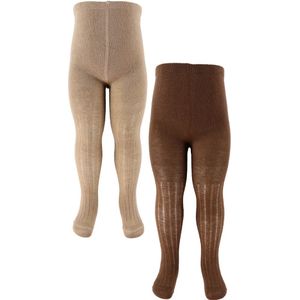 Minymo - Wool Stocking Rib - Panty - 2 Eenheden
