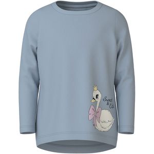 Name It Blouse - NmfVix - Ingetogen Blue/Swan - Name It - 2 jaar (92) - Shirts
