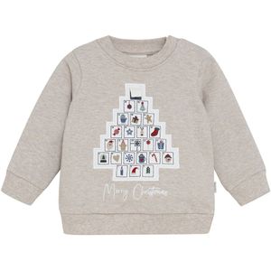 Minymo Sweatshirt - Beige Melange - Minymo - 62 - Sweatshirt