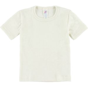 Engel T-Shirt - Wol/Zijde - Naturel - Engel - 8 jaar (128) - T-Shirt