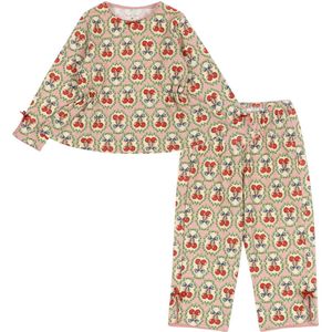 Konges Sløjd Set - Blouse/Broek - Drey - Cherry Bow - Konges Sløjd - 2 jaar (92) - Shirts