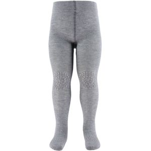 GoBabuGo Panty's - Anti-Slip - Bamboe - Grey Melange - GoBabyGo - 12-18 mnd - Panty's