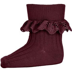 MP Sokken - Wol - Wine Rood m. Veter - MP - 17/18 - Sokken