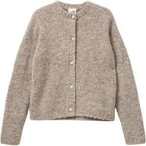 Sofie Schnoor Cardigan - Gebreid - KyraSY - Deer Melange - Sofie Schnoor - 10 jaar (140) - Cardigan