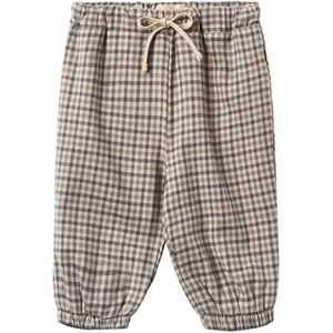 Wheat Broek - Blake - Blue Controleer - Wheat - 68 - Broeken - Katoen