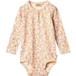 Wheat Romper l/s - Liv - Multi Bloemen - Wheat - 2 jaar (92) - Romper L/S