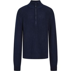 Grunt Blouse - Gebreid - Durbuy - Navy - Grunt - 10 jaar (140) - Shirts