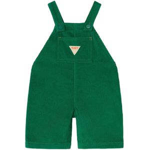 Tiny Cottons Tuinbroek - Corduroy - Dark Smaragd - Tiny Cottons - 9 mnd - Tuinbroek