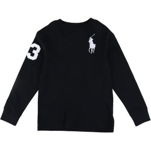 Polo Ralph Lauren Blouse - Zwart m. Wit - Polo Ralph Lauren - 14-16 jaar (164-176) - Blouse