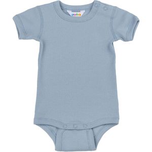 Joha Romper k/æ - Rib - Dusty Blauw - Joha - 50 - Romper S/S