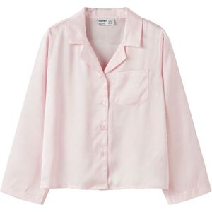 Name It Nachthemd - Satin - NkfRuth - Mauve Morn - Name It - 11-12 jaar (146-152) - Pyjama - Tweedelig