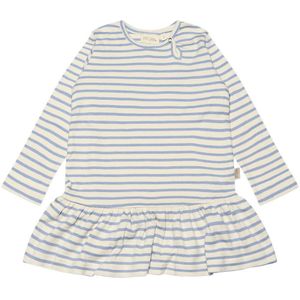 Petit Piao Jurk - Rib - Modaal - Spring Blue - Petit Piao - 74 - Jurk