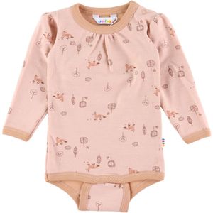 Joha Romper L/æ - Wol/Katoen - Perzik - Joha - 50 - Romper L/S