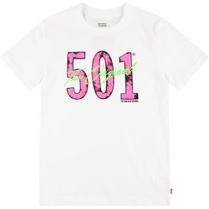 Levis Kids T-Shirt - The Original - Bright White - Levis - 4 jaar (104) - T-Shirts