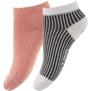 Molo Enkelsokken - 2-pack - Noja - Aloha Peach - Molo - 17/19 - Sokken