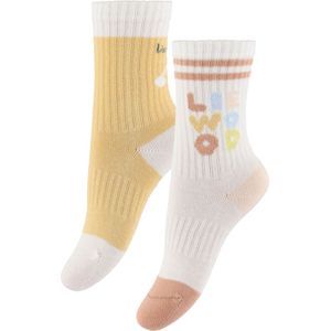 Liewood Sokken - 2-pack - Annette - Light Apricot/Crème De La C - Liewood - 17/18 - Sokken