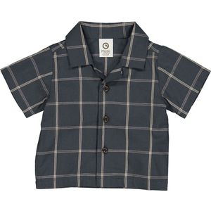 Müsli Overhemd - Check - Nacht Blue/Kasjmier - Müsli - 1 jaar (80) - Hemd S/S