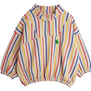 Mini Rodini - Sweatshirt - Groen - Geborduurde Ritzratz Patch