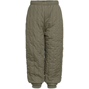 Sofie Schnoor Thermobroeken m. Fleece - Vitos - Kaki Gree - Sofie Schnoor - 4 jaar (104) - Thermokleding